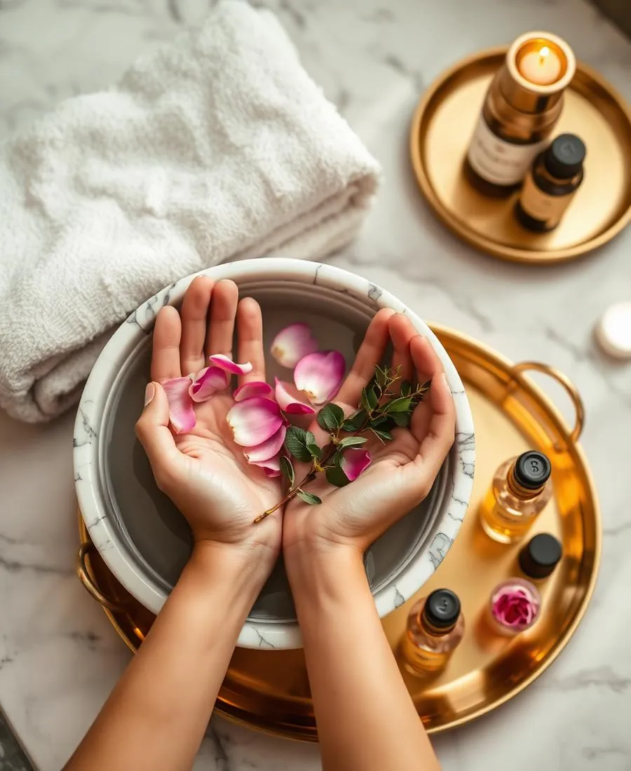 Spa manos y uñas